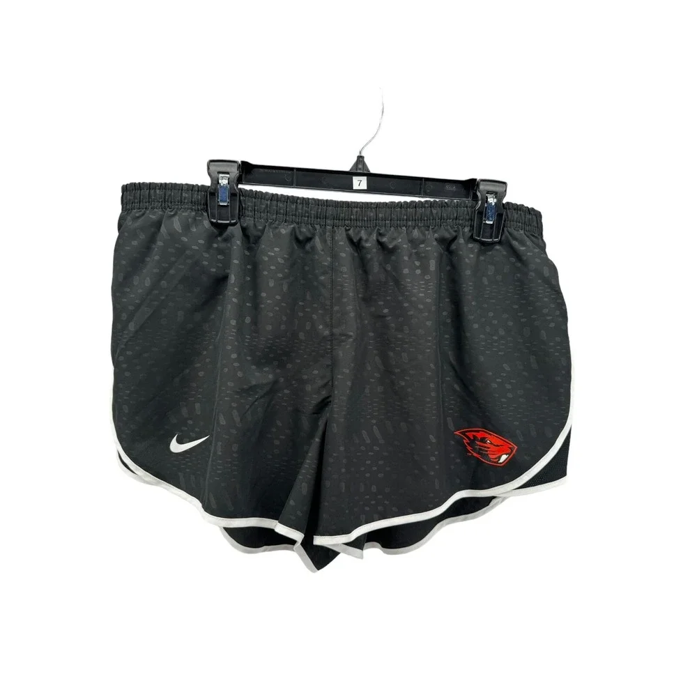 Nike Dri-Fit Women's Black Oregon State Beavers Modern Tempo Shorts Size XL NEW